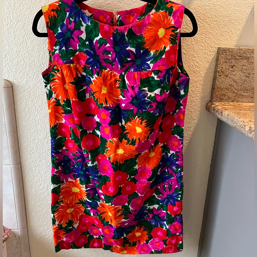 Vibrant vintage Hawaiian mini dress ⭐️